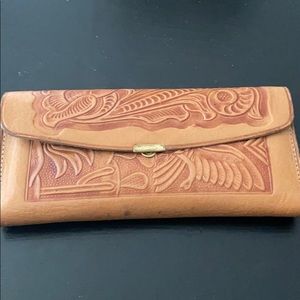 Mexican handmade leather wallet